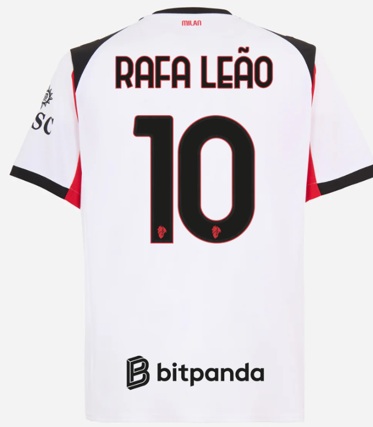 AC Milan Away RAFA LEÃO 10 Jersey 25-26