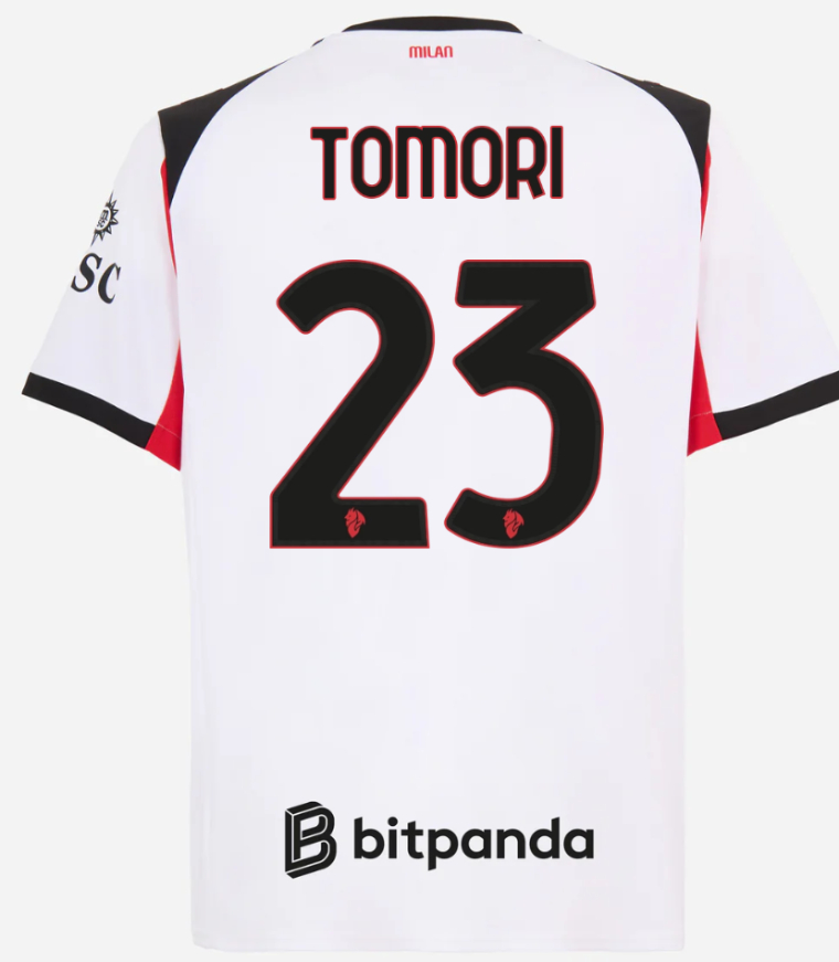 AC Milan Away TOMORI 23 Jersey 25-26