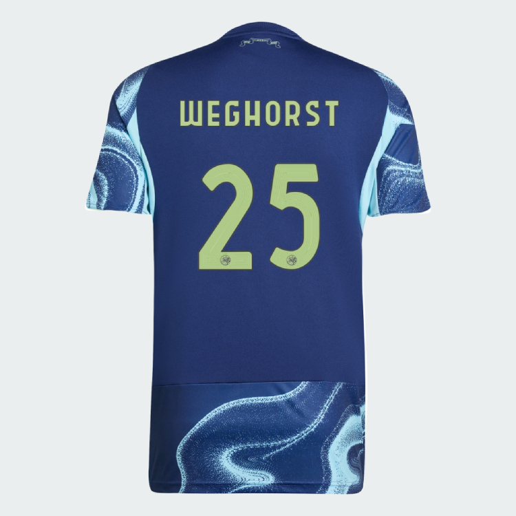 Ajax Away WEGHORST 25 Jersey 25-26