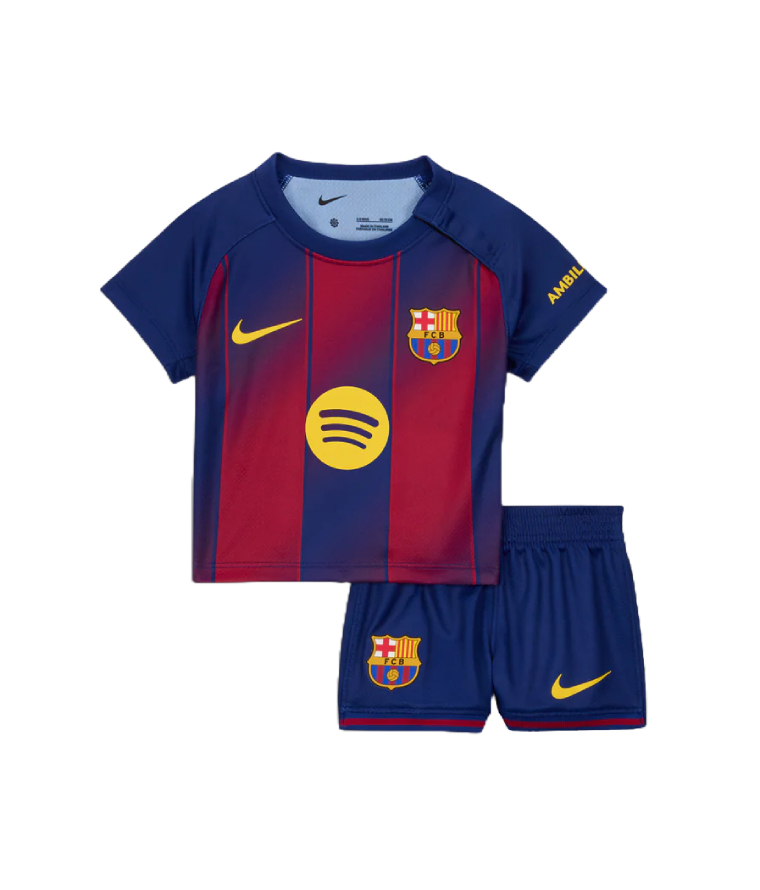 Barcelona Home Jersey Kids Kit 25-26