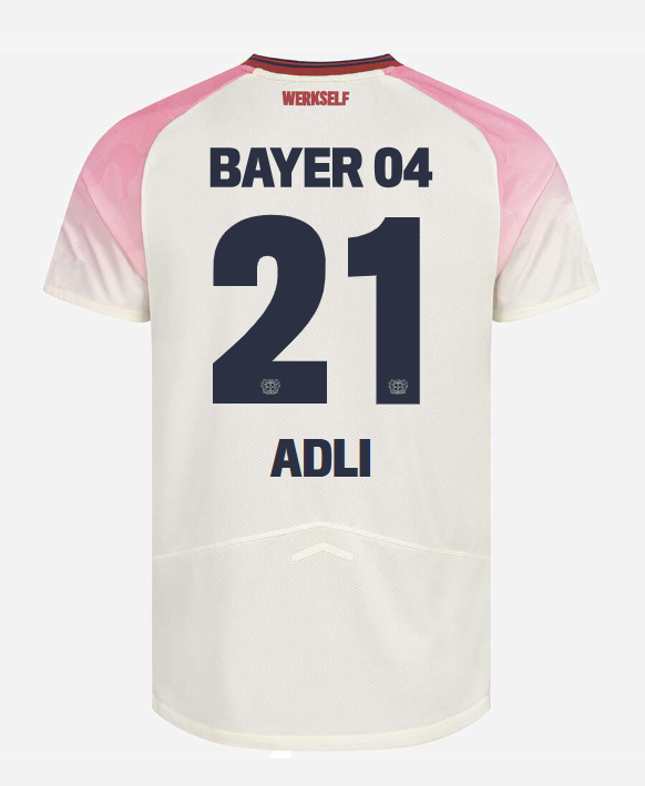 Bayer 04 Leverkusen Away ADLI 21 Jersey 25-26
