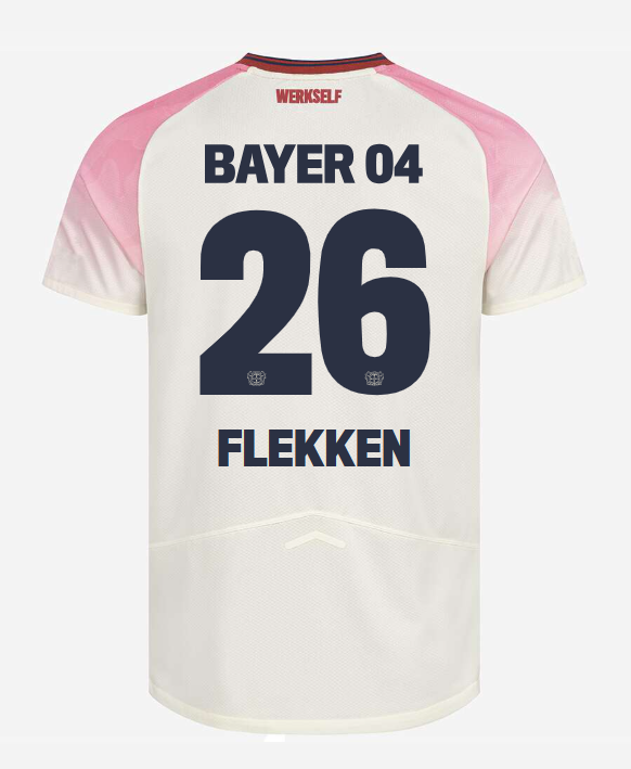 Bayer 04 Leverkusen Away FLEKKEN 26 Jersey 25-26