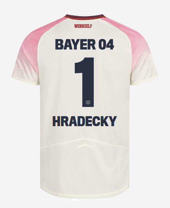 Bayer 04 Leverkusen Away HRADECKY 1 Jersey 25-26