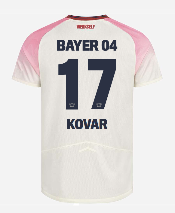 Bayer 04 Leverkusen Away KOVAR 17 Jersey 25-26