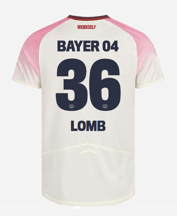 Bayer 04 Leverkusen Away LOMB 36 Jersey 25-26