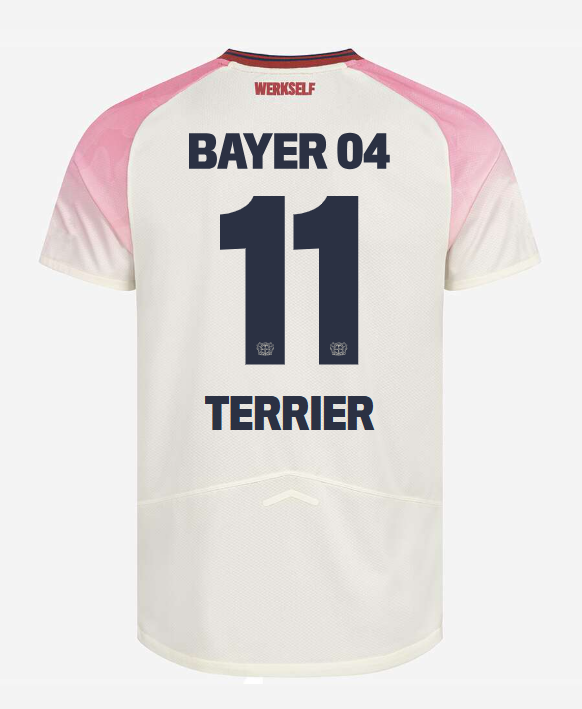Bayer 04 Leverkusen Away TERRIER 11 Jersey 25-26