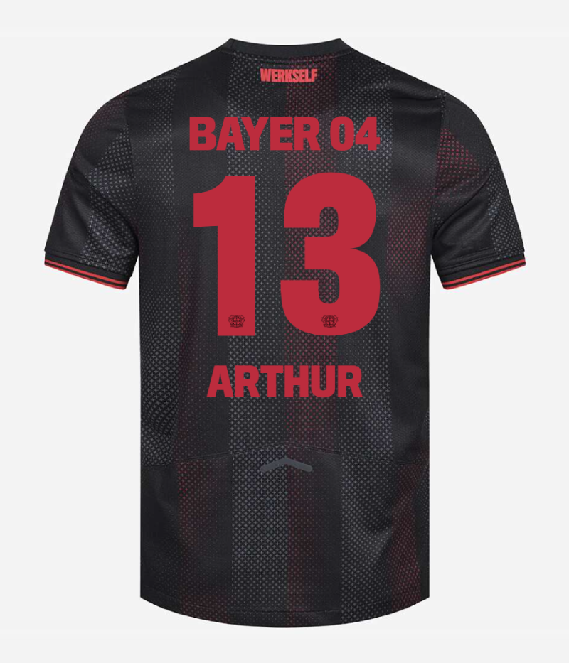 Bayer 04 Leverkusen Home ARTHUR 13 Jersey 25-26