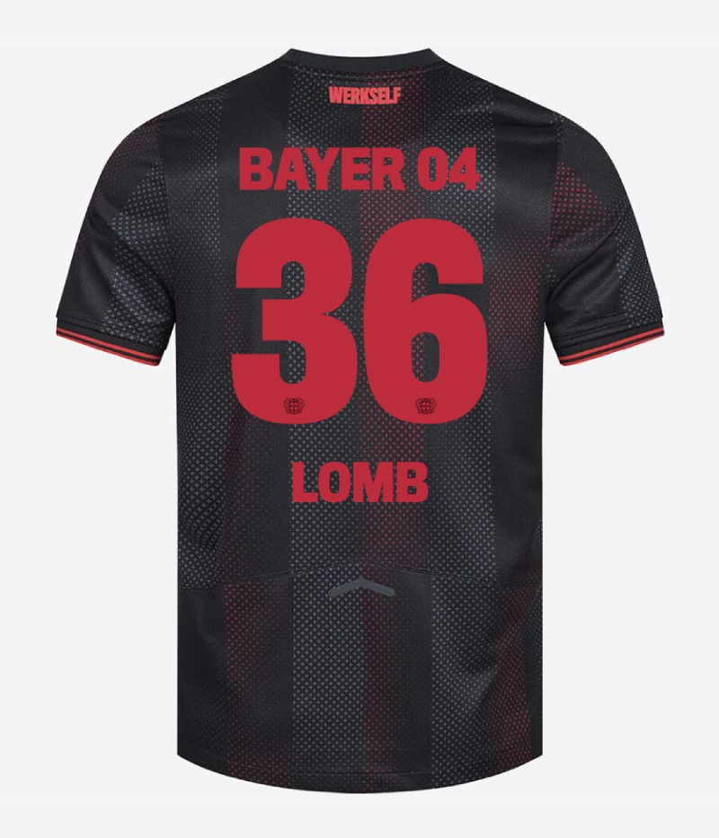 Bayer 04 Leverkusen Home LOMB 36 Jersey 25-26