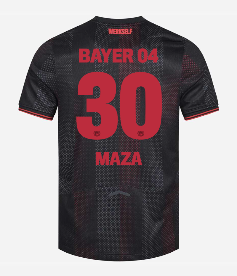 Bayer 04 Leverkusen Home MAZA 30 Jersey 25-26