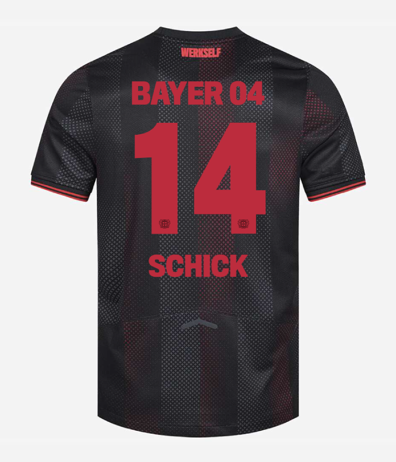 Bayer 04 Leverkusen Home SCHICK 14 Jersey 25-26