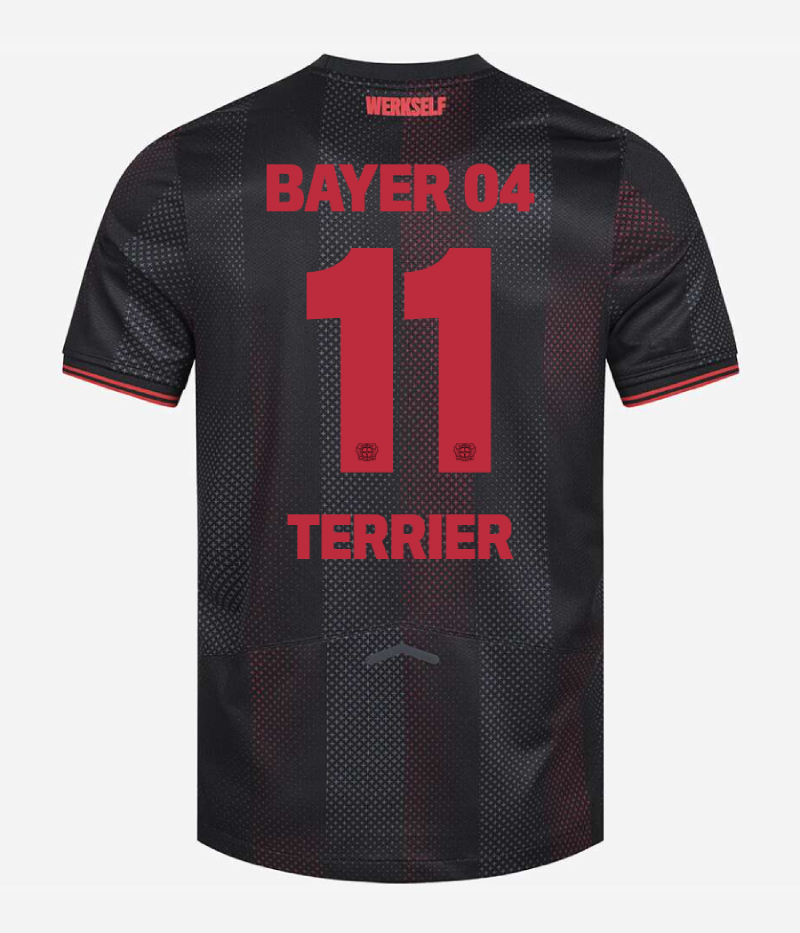 Bayer 04 Leverkusen Home TERRIER 11 Jersey 25-26