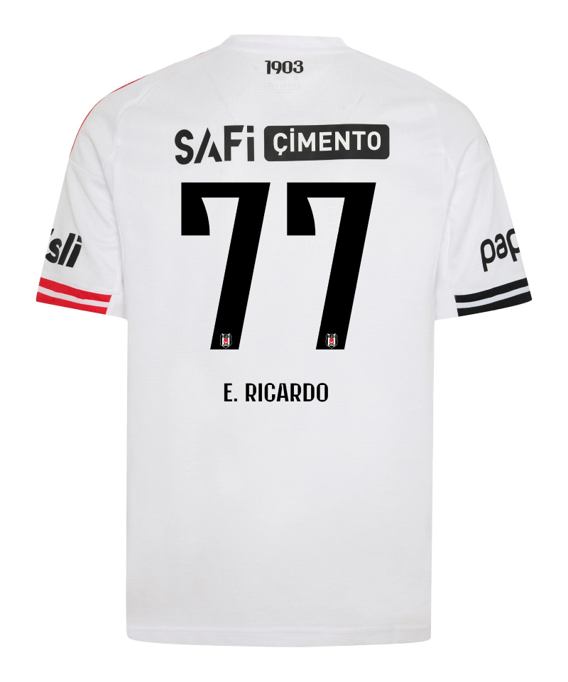 Besiktas Home E. RICARDO 77 Jersey 25-26