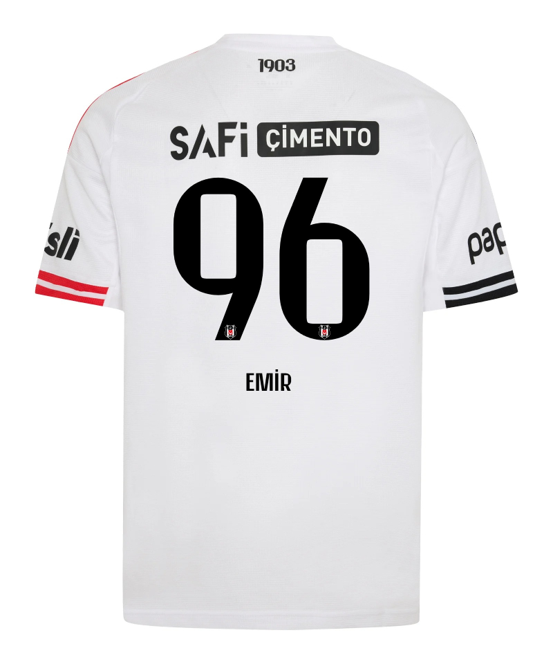 Besiktas Home EMİR 96 Jersey 25-26