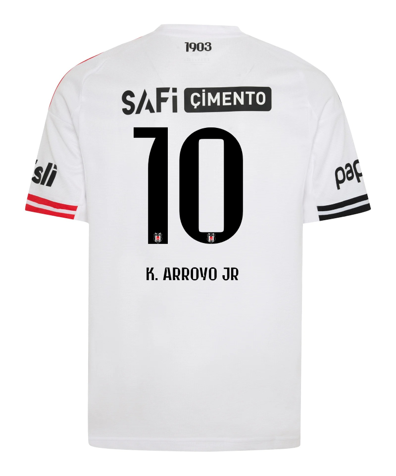 Besiktas Home K. ARROYO JR 10 Jersey 25-26