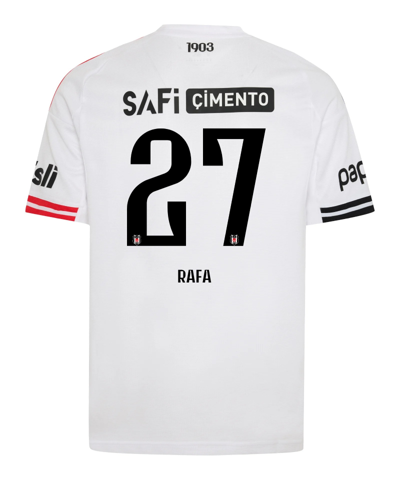 Besiktas Home RAFA 27 Jersey 25-26