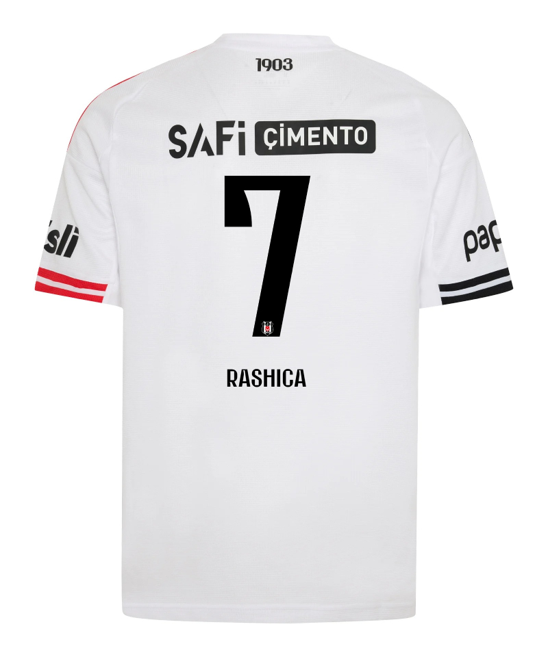 Besiktas Home RASHICA 7 Jersey 25-26