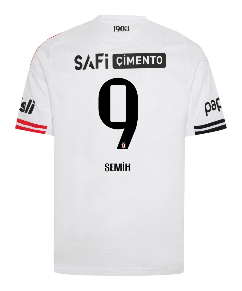 Besiktas Home SEMİH 9 Jersey 25-26