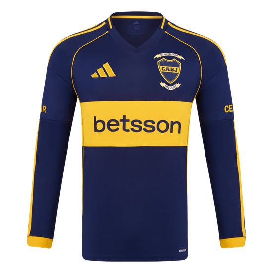 Boca Juniors Home Long Sleeve Jersey 25-26