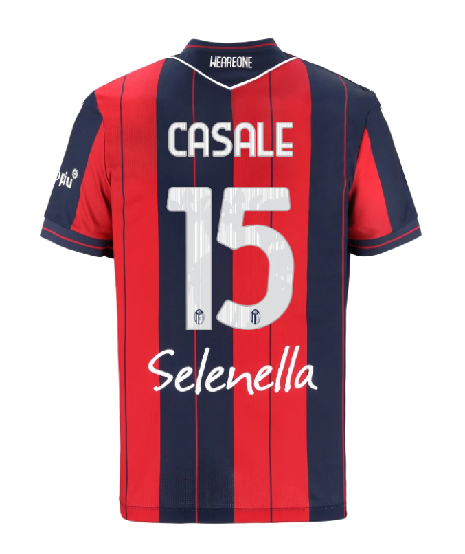 Bologna Home CASALE 15 Jersey 25-26