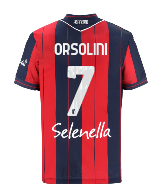 Bologna Home ORSOLINI 7 Jersey 25-26