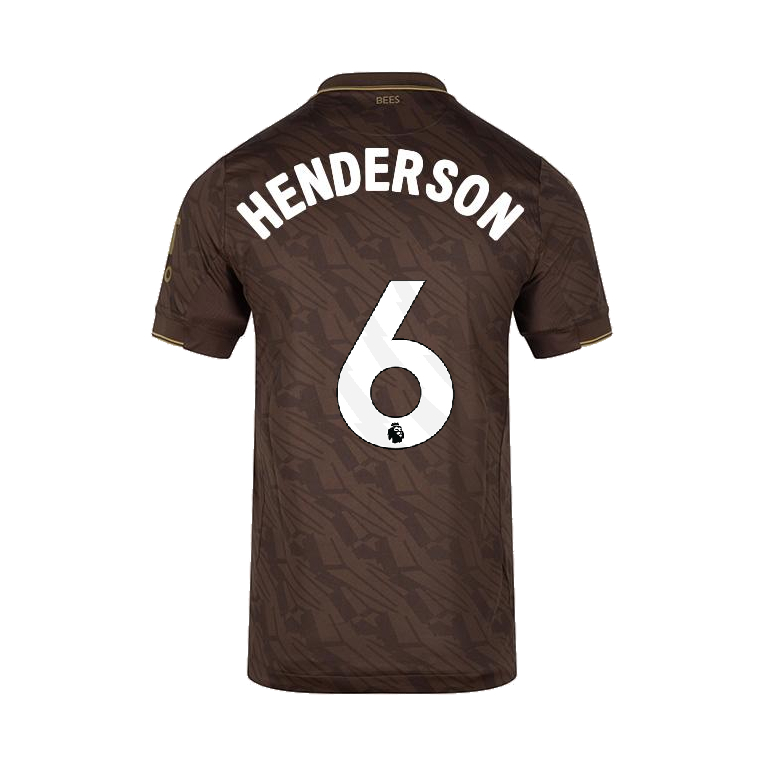 Brentford Away HENDERSON 6 Jersey 25-26