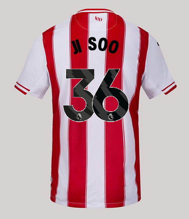 Brentford Home JI SOO 36 Jersey 25-26