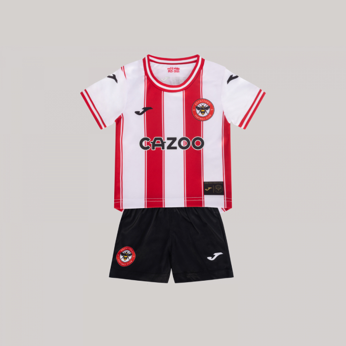 Brentford Home Jersey Kids Kit 25-26