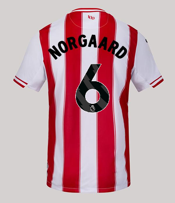 Brentford Home NORGAARD 6 Jersey 25-26