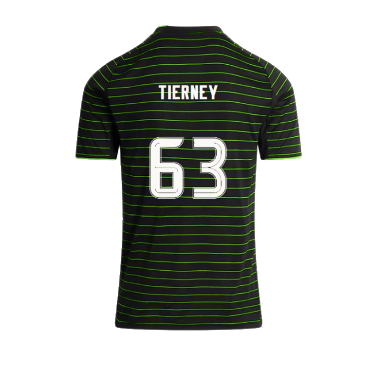 Celtic Away TIERNEY 63 Jersey 25-26