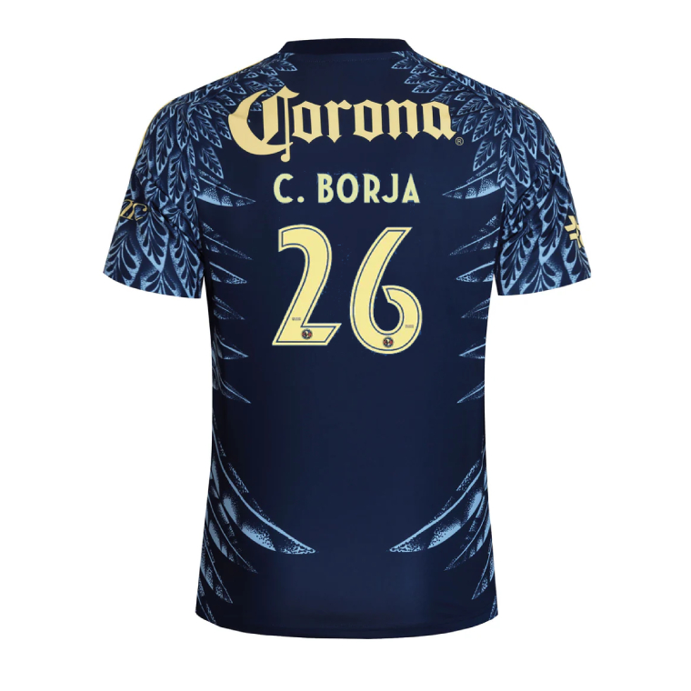 Club América Away C. Borja 26 Jersey 25-26
