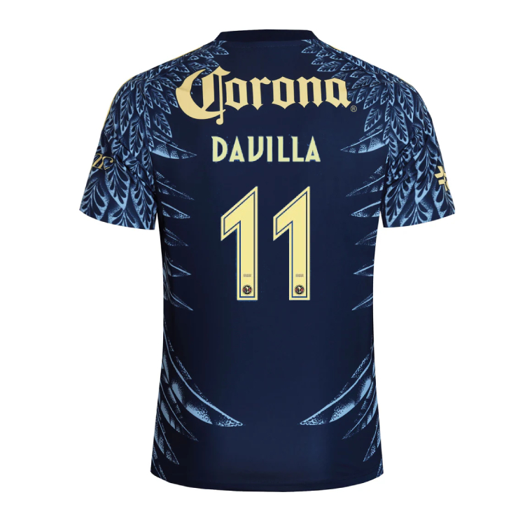 Club América Away Davila 11 Jersey 25-26