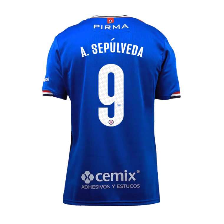 Cruz Azul Home A. SEPÚLVEDA 9 Jersey 25-26