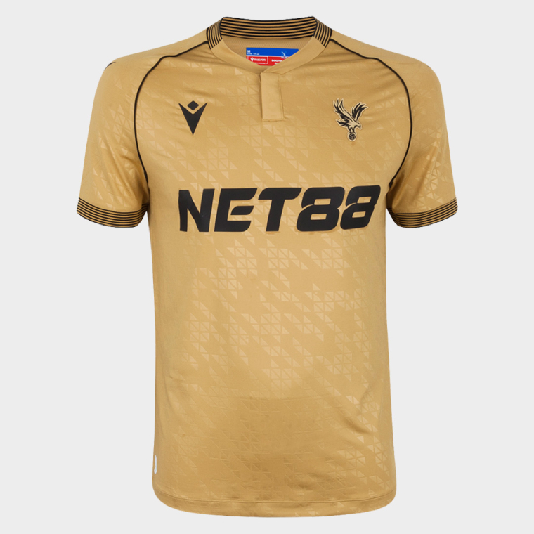 Crystal Palace Eagle Gold Jersey 25-26