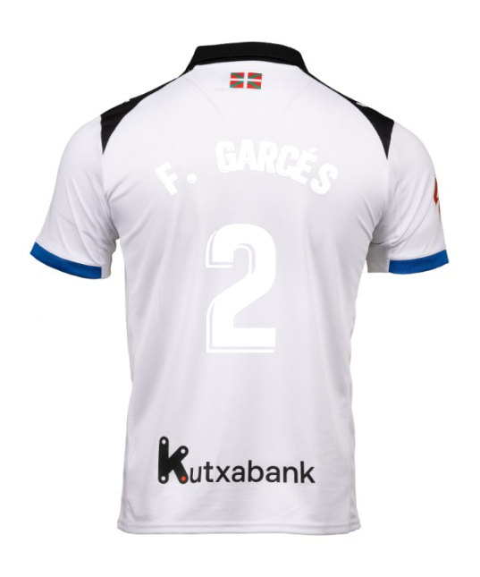 Deportivo Alavés Away F. GARCÉS 2 Jersey 25-26