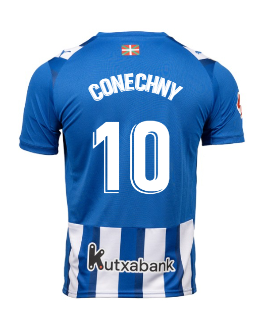 Deportivo Alavés Home CONECHNY 10 Jersey 25-26