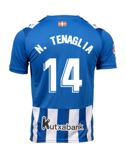 Deportivo Alavés Home N. TENAGLIA 14 Jersey 25-26