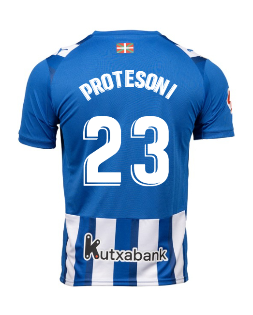 Deportivo Alavés Home PROTESONI 23 Jersey 25-26