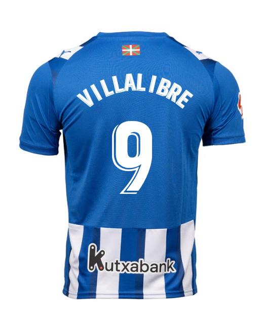 Deportivo Alavés Home VILLALIBRE 9 Jersey 25-26