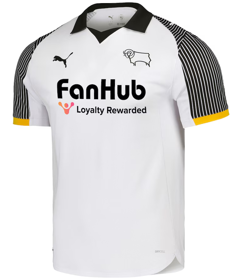 Derby County Home Jersey 25-26