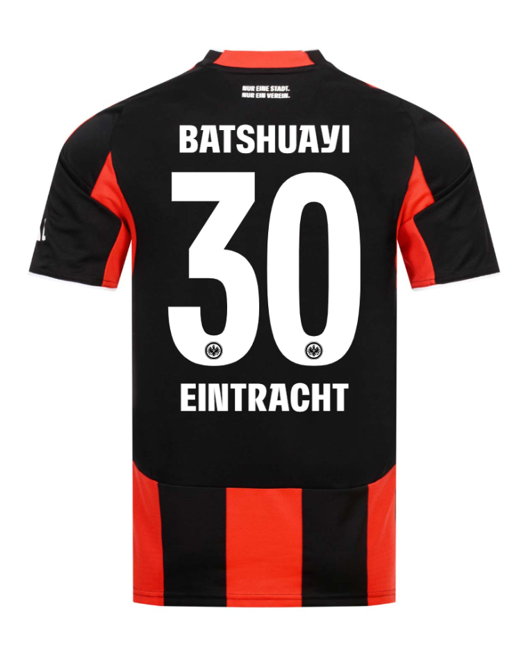 Eintracht Frankfurt Home BATSHUAYI 30 Jersey 25-26