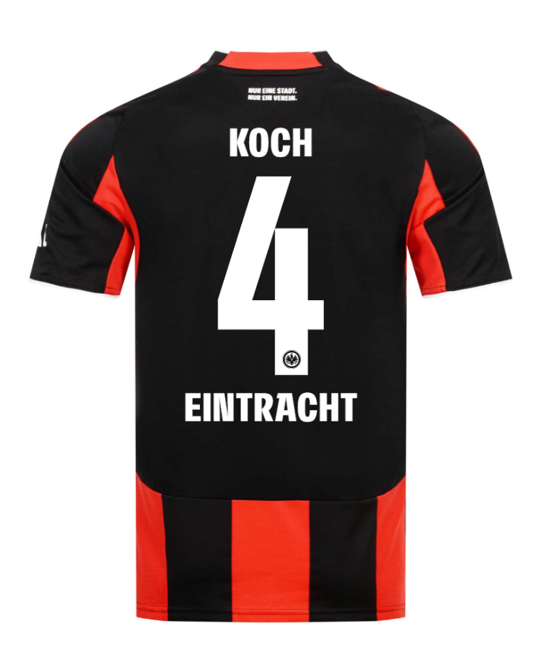 Eintracht Frankfurt Home KOCH 4 Jersey 25-26