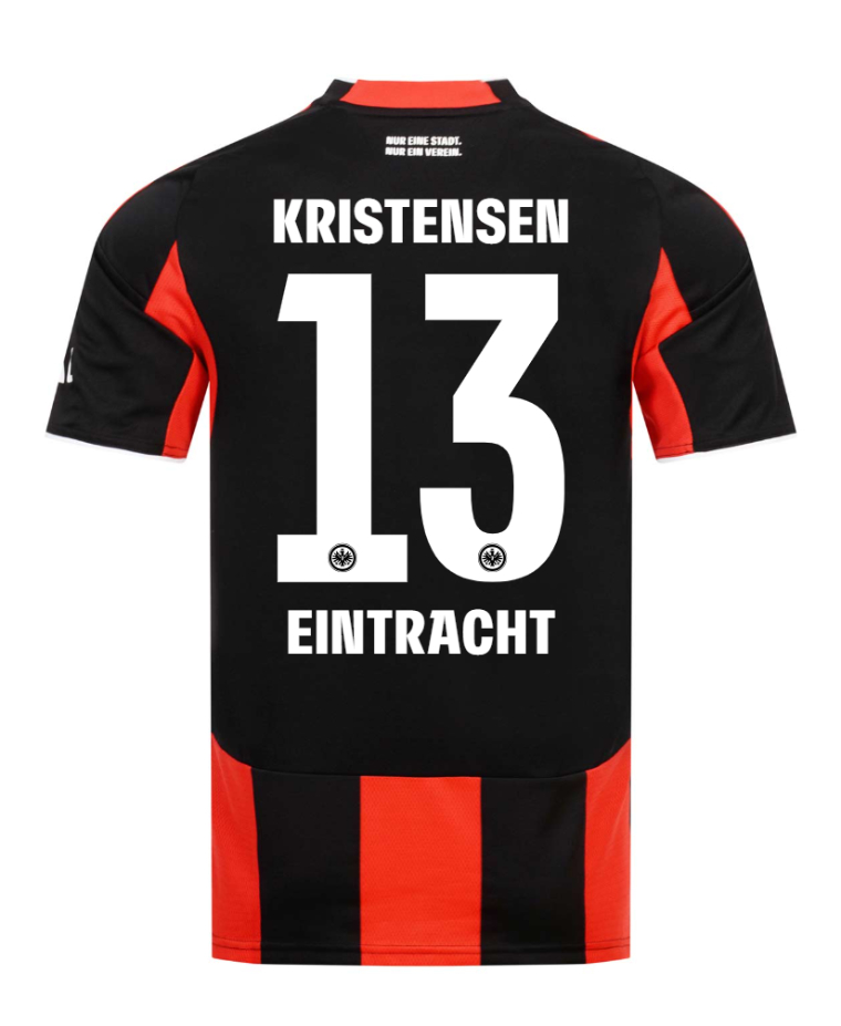 Eintracht Frankfurt Home KRISTENSEN 13 Jersey 25-26