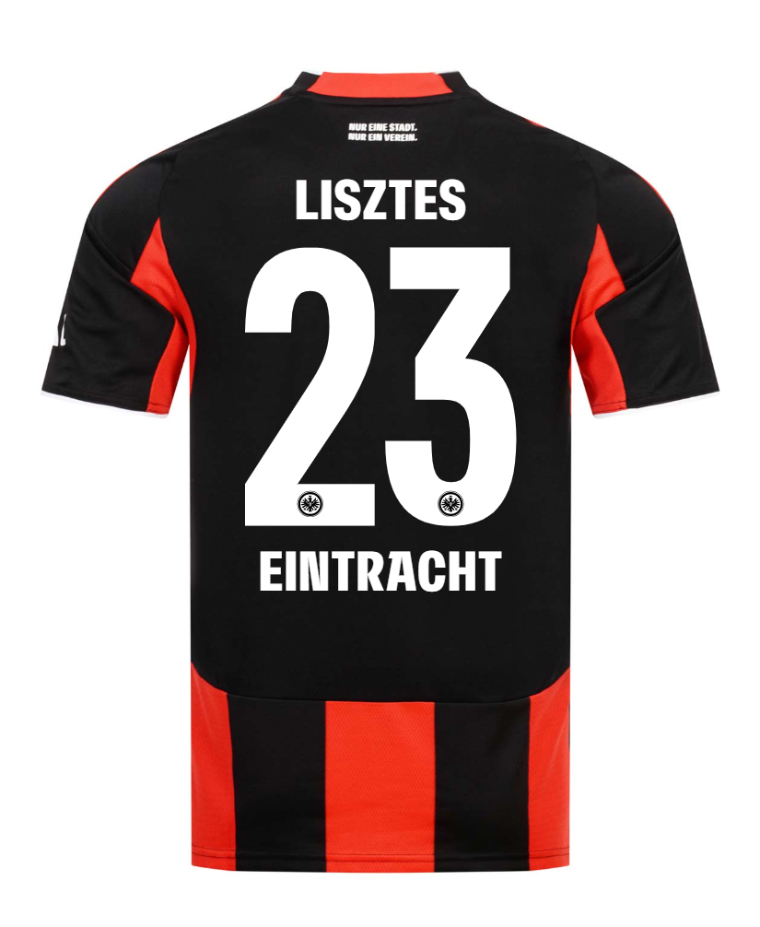 Eintracht Frankfurt Home LISZTES 23 Jersey 25-26
