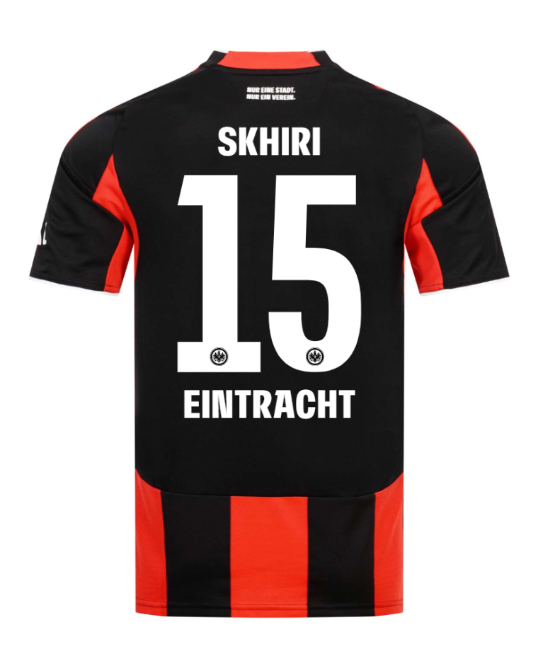 Eintracht Frankfurt Home SKHIRI 15 Jersey 25-26