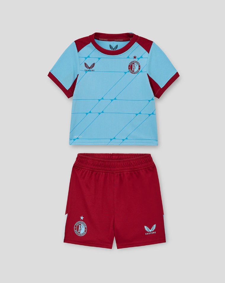 Feyenoord Third Jersey Kids Kit 25-26