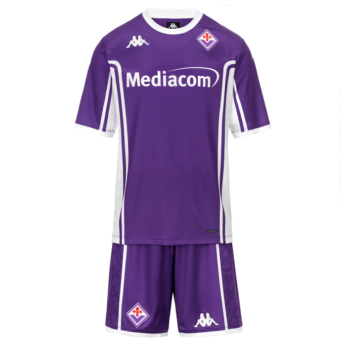 Fiorentina Home Jersey Kids Kit 25-26