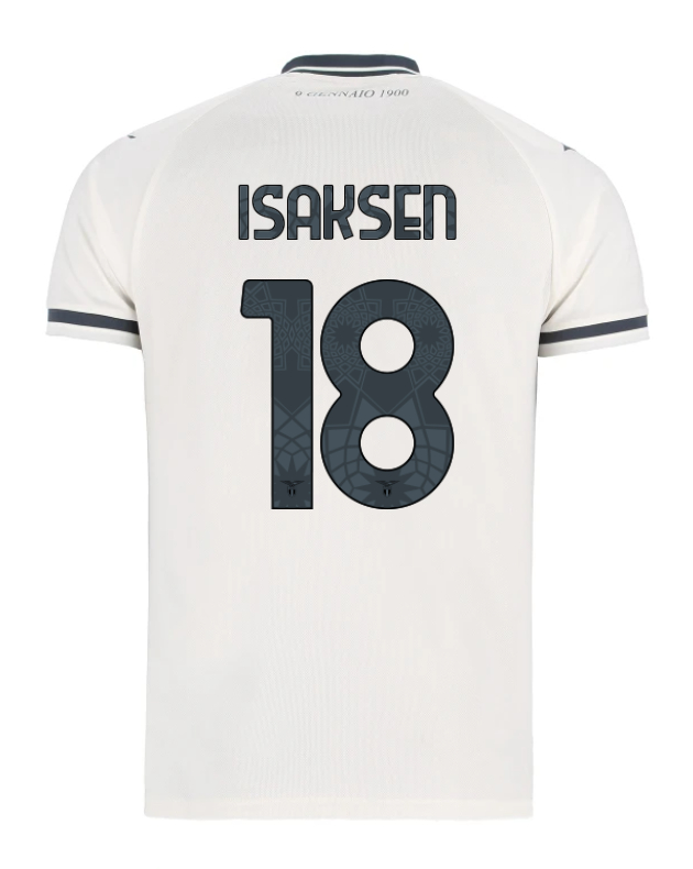 Lazio Away ISAKSEN 18 Jersey 25-26