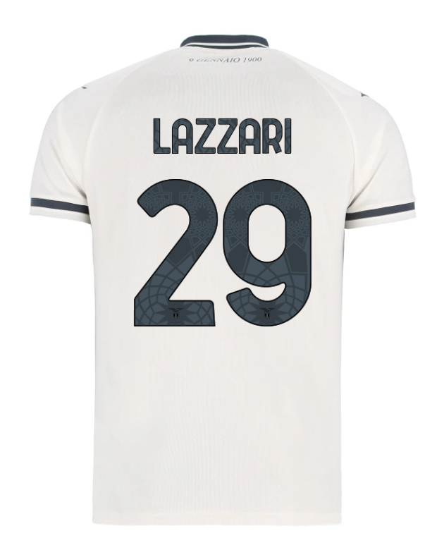 Lazio Away LAZZARI 29 Jersey 25-26