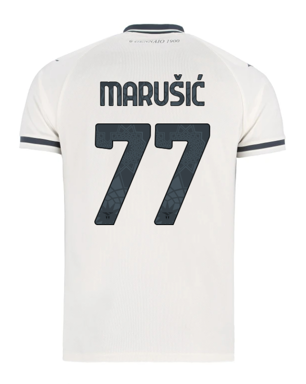 Lazio Away MARUŠIĆ 77 Jersey 25-26