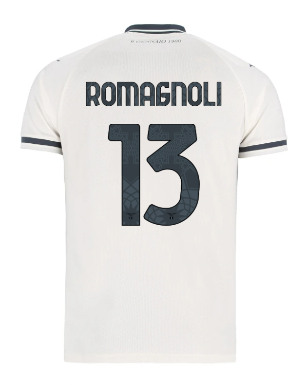 Lazio Away ROMAGNOLI 13 Jersey 25-26